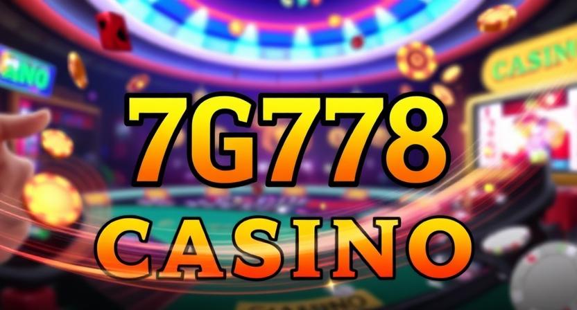 Live dealer streaming tables on 7G778 casino