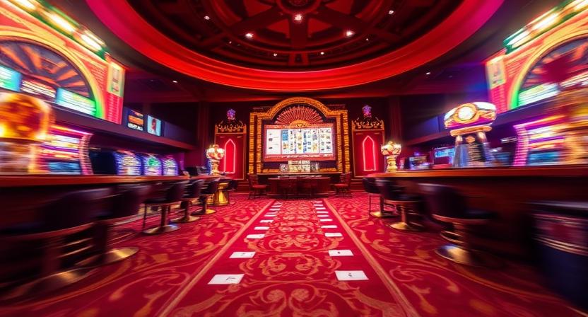 Player account and game selection on 7G778